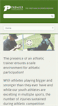 Mobile Screenshot of premiersportsmedicinellc.com